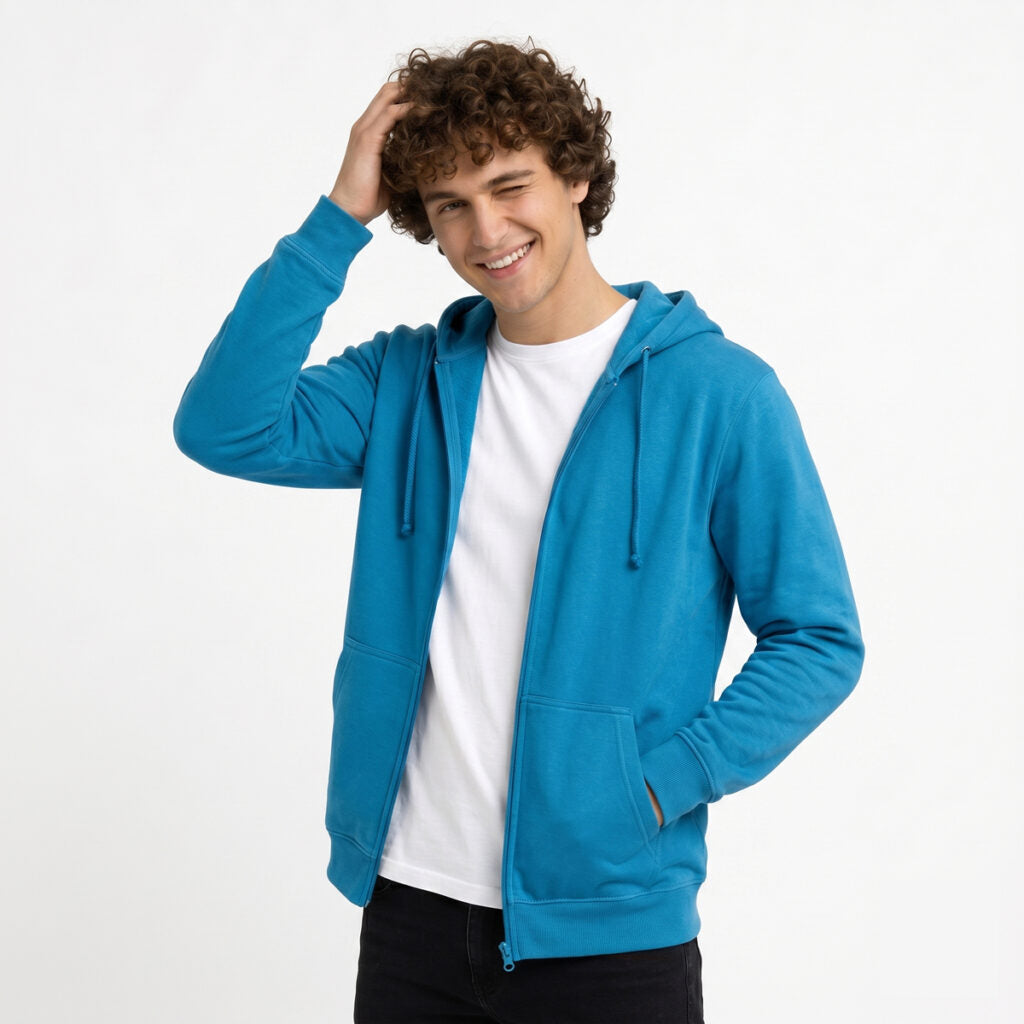 AWDis JH050 Zoodie – zip hoodie with your logo – zdjęcie katalogowe