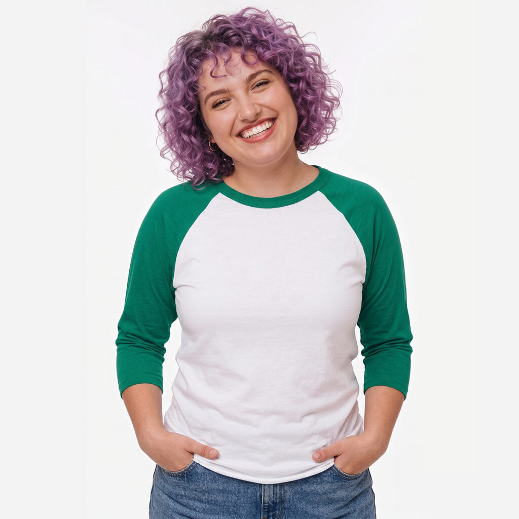 Koszulka BELLA+CANVAS 3200 Baseball Tee