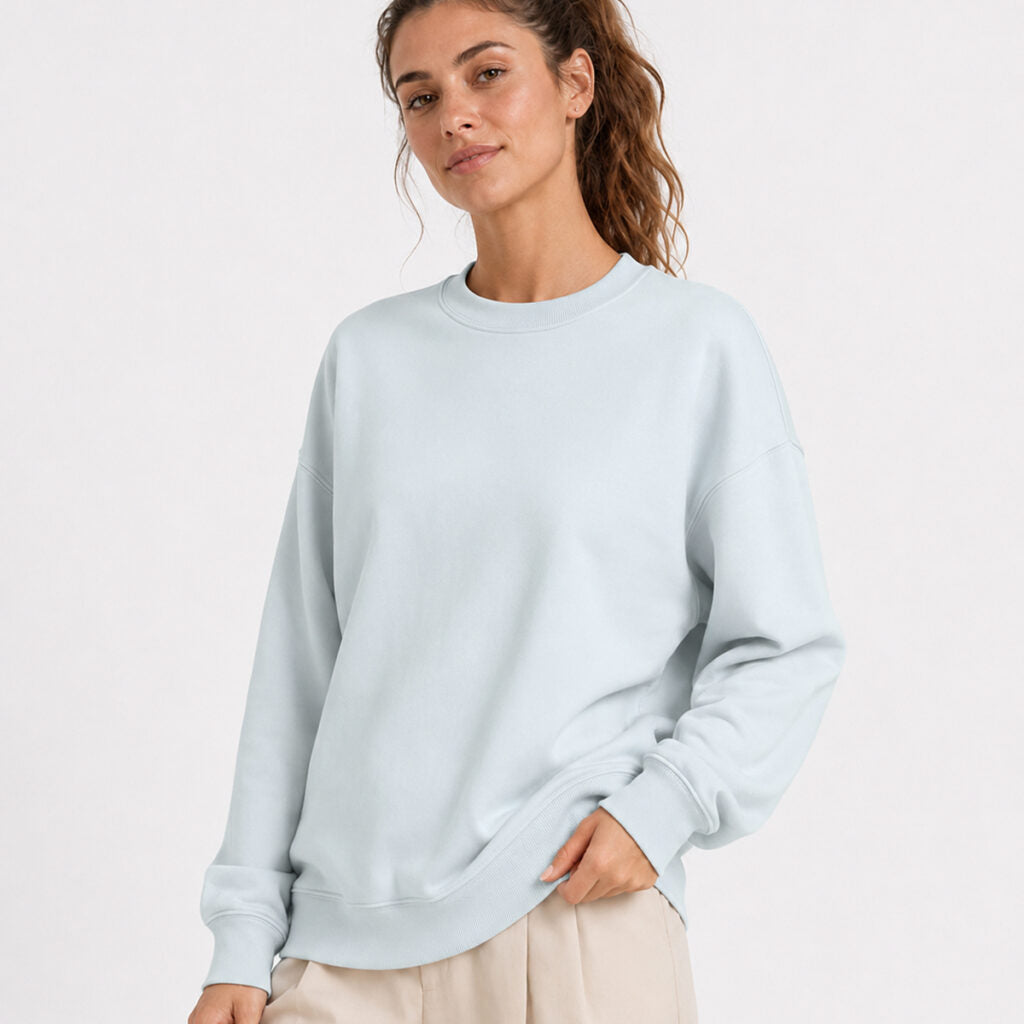 Stanley/Stella Radder – organic crewneck sweatshirt with your logo – zdjęcie katalogowe