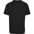 Build Your Brand BY102 Heavy Oversize – T-shirt with your logo – Black – przód