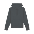 Stanley/Stella Drummer – organic hoodie with your logo – Anthracite – przód
