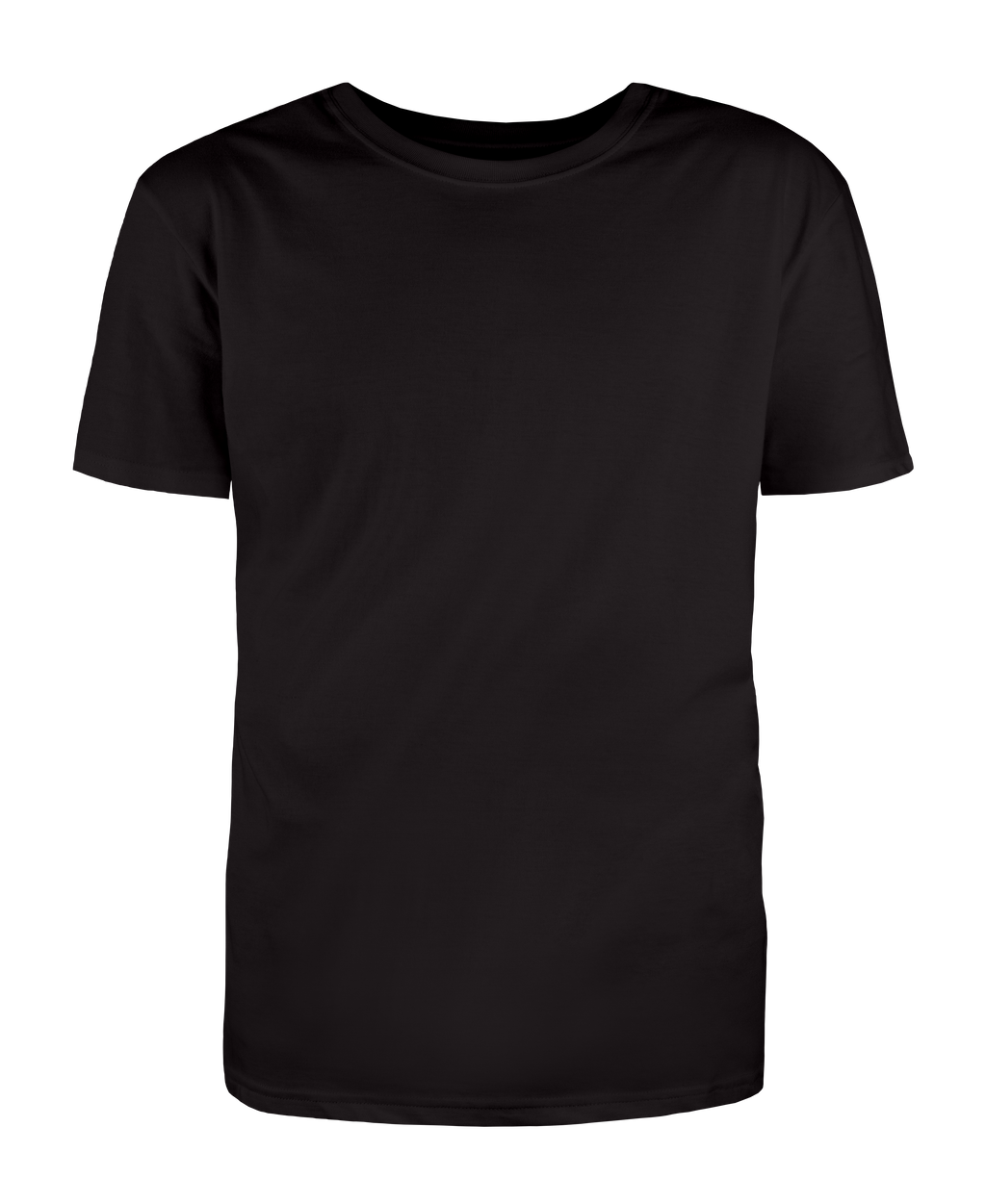 B&C Exact 190 Men's – T-shirt with your logo – Black – przód