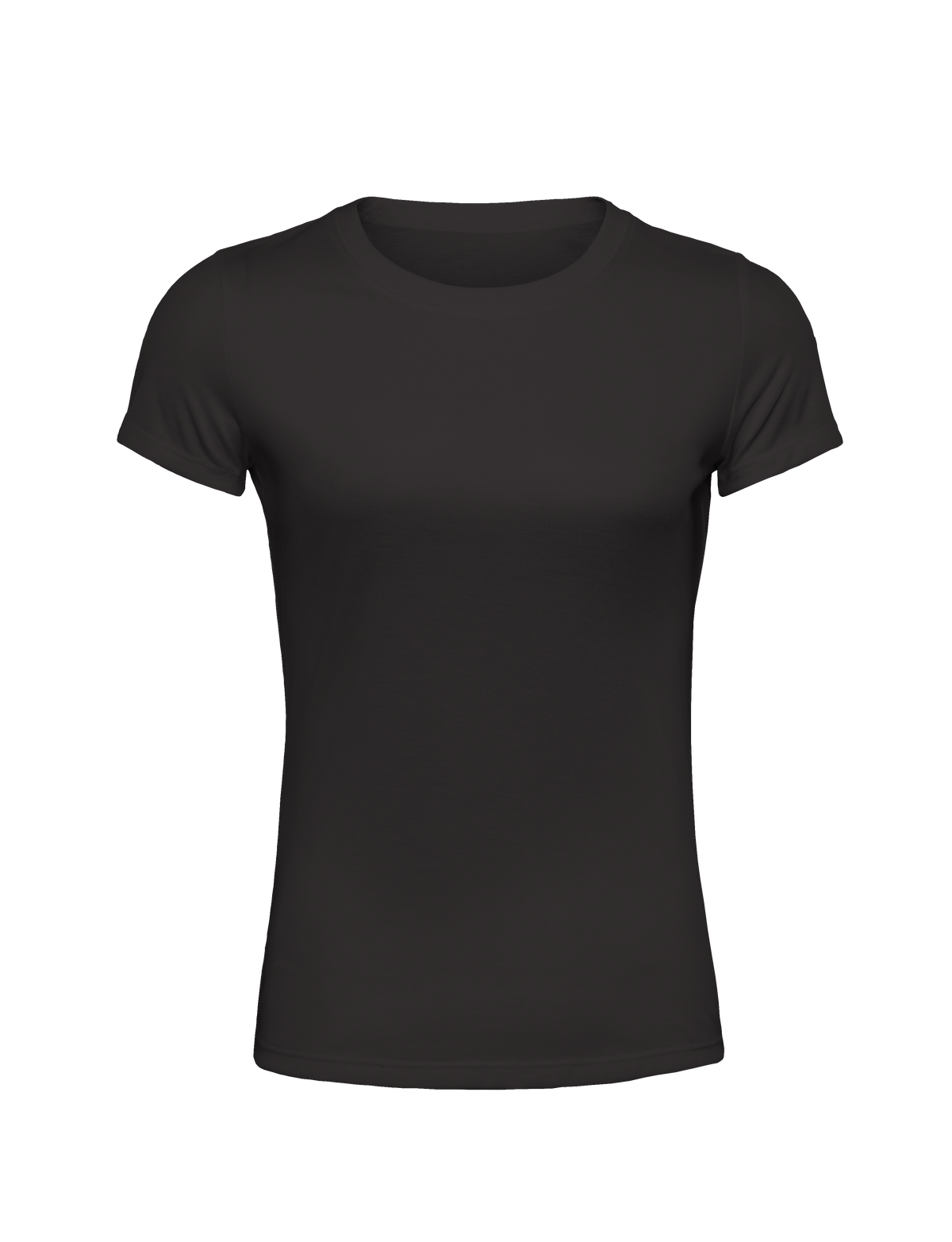 B&C Exact 190 Women's – T-shirt with your logo – Black – przód
