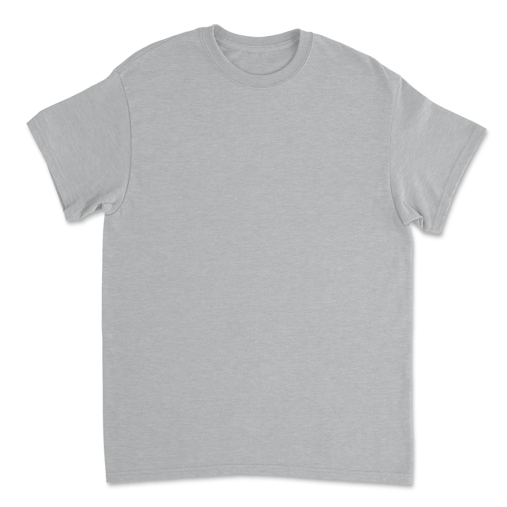 Gildan 5000 Heavy Cotton – T-shirt with your logo – Sport Grey – przód