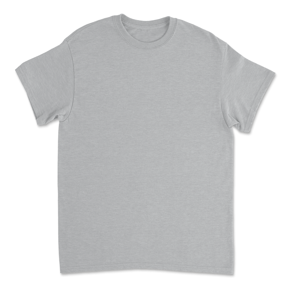 Gildan 5000 Heavy Cotton – T-shirt with your logo – Sport Grey – przód