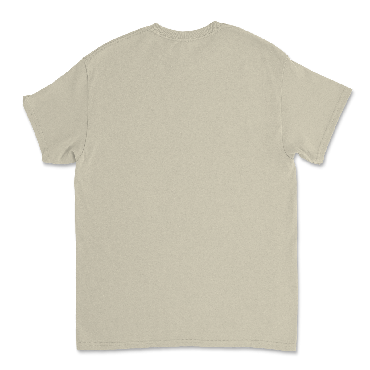 Gildan 5000 Heavy Cotton – T-shirt with your logo – Natural – tył