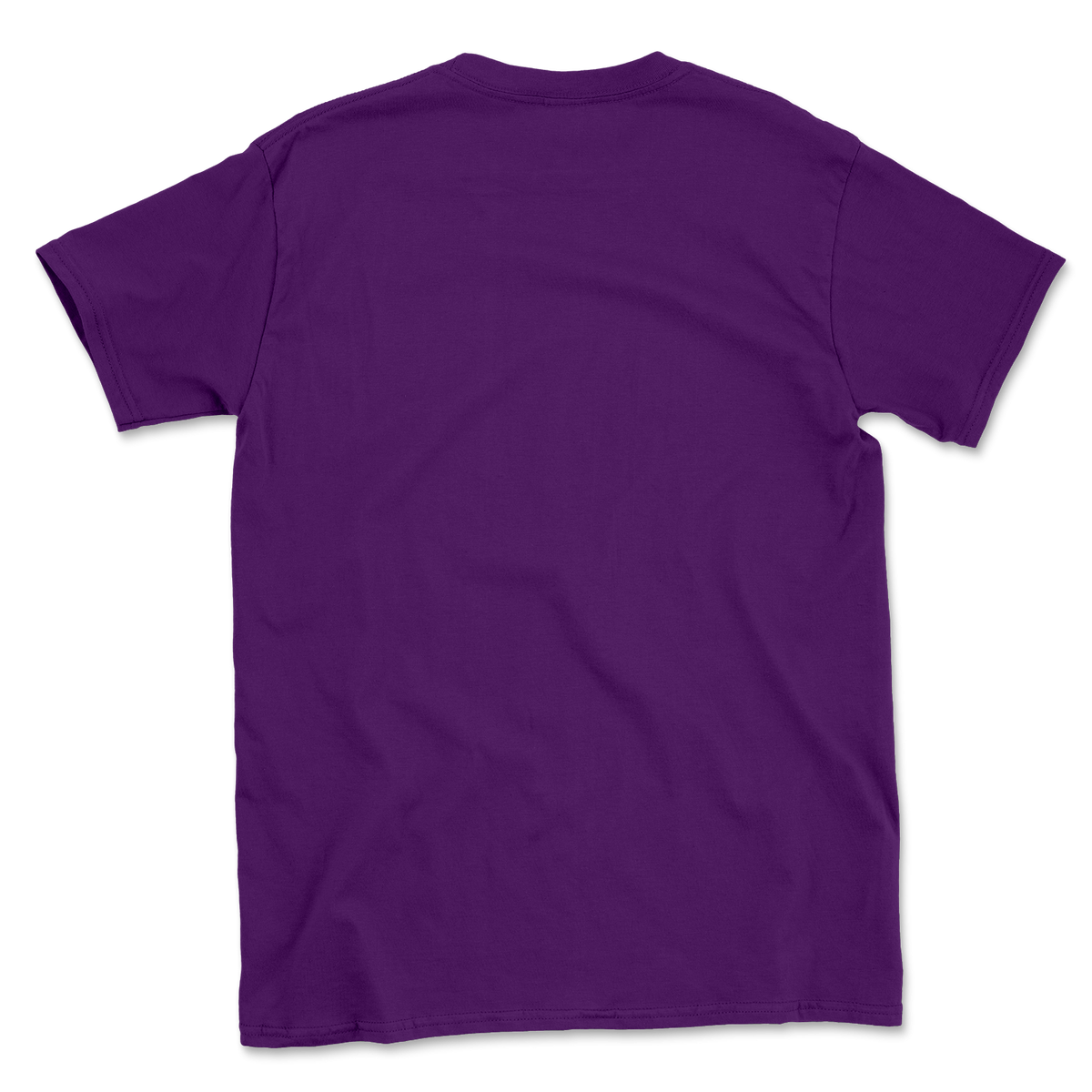 Gildan 64000 Softstyle – T-shirt with your logo – Purple – tył