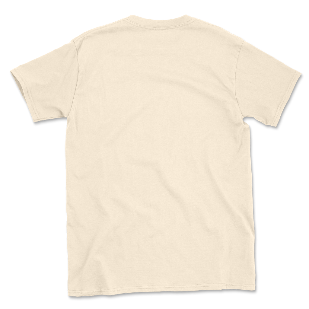 Gildan 64000 Softstyle – T-shirt with your logo – Sand – tył