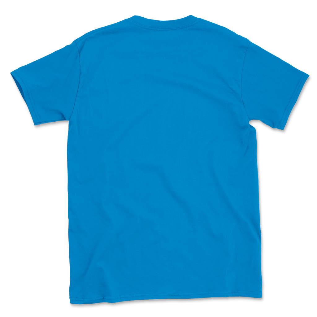 Gildan 64000 Softstyle – T-shirt with your logo – Sapphire – tył