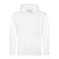 AWDis JH001 College Hoodie – hoodie with your logo – Arctic White – przód