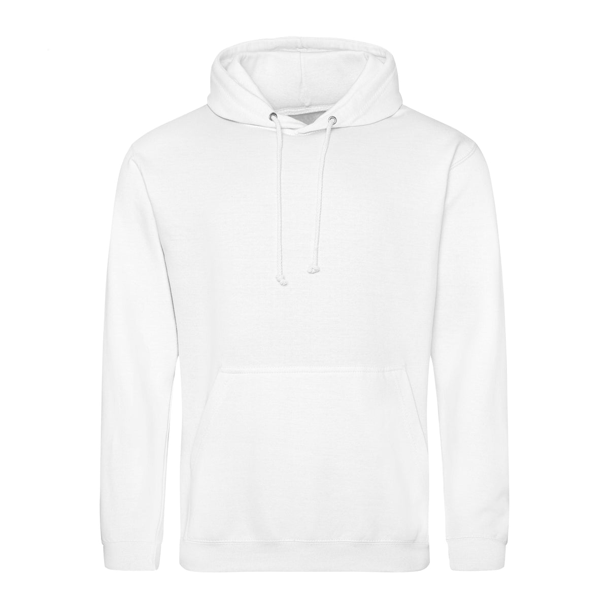 AWDis JH001 College Hoodie – hoodie with your logo – Arctic White – przód
