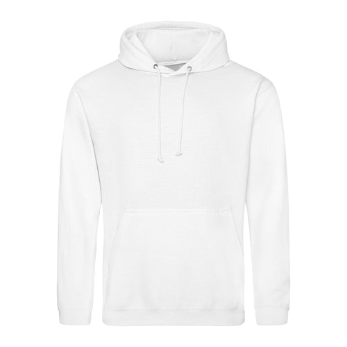 AWDis JH001 College Hoodie – hoodie with your logo – Arctic White – przód