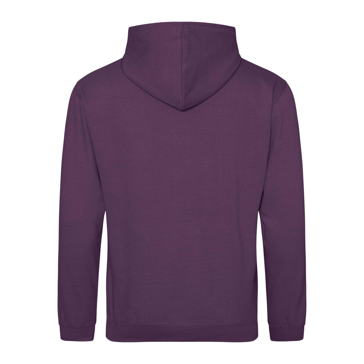 AWDis JH001 College Hoodie – hoodie with your logo – Plum – tył