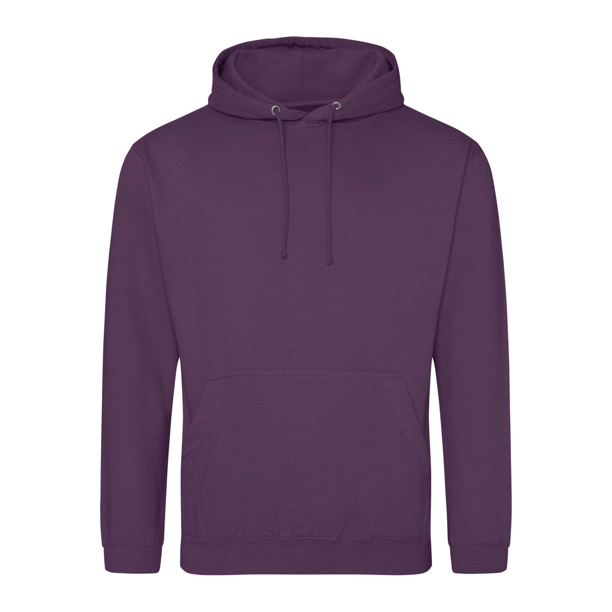 AWDis JH001 College Hoodie – hoodie with your logo – Plum – przód
