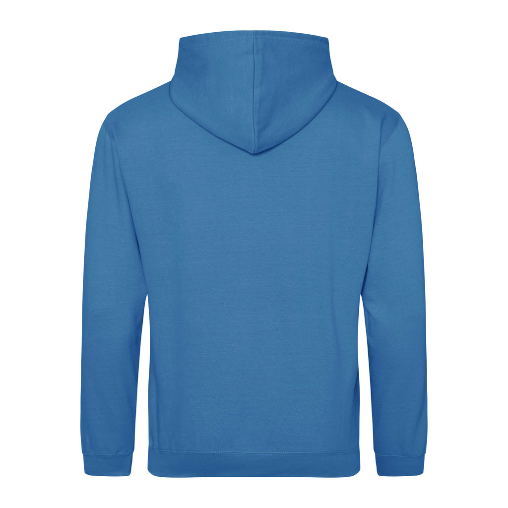 AWDis JH001 College Hoodie – hoodie with your logo – Sapphire Blue – tył