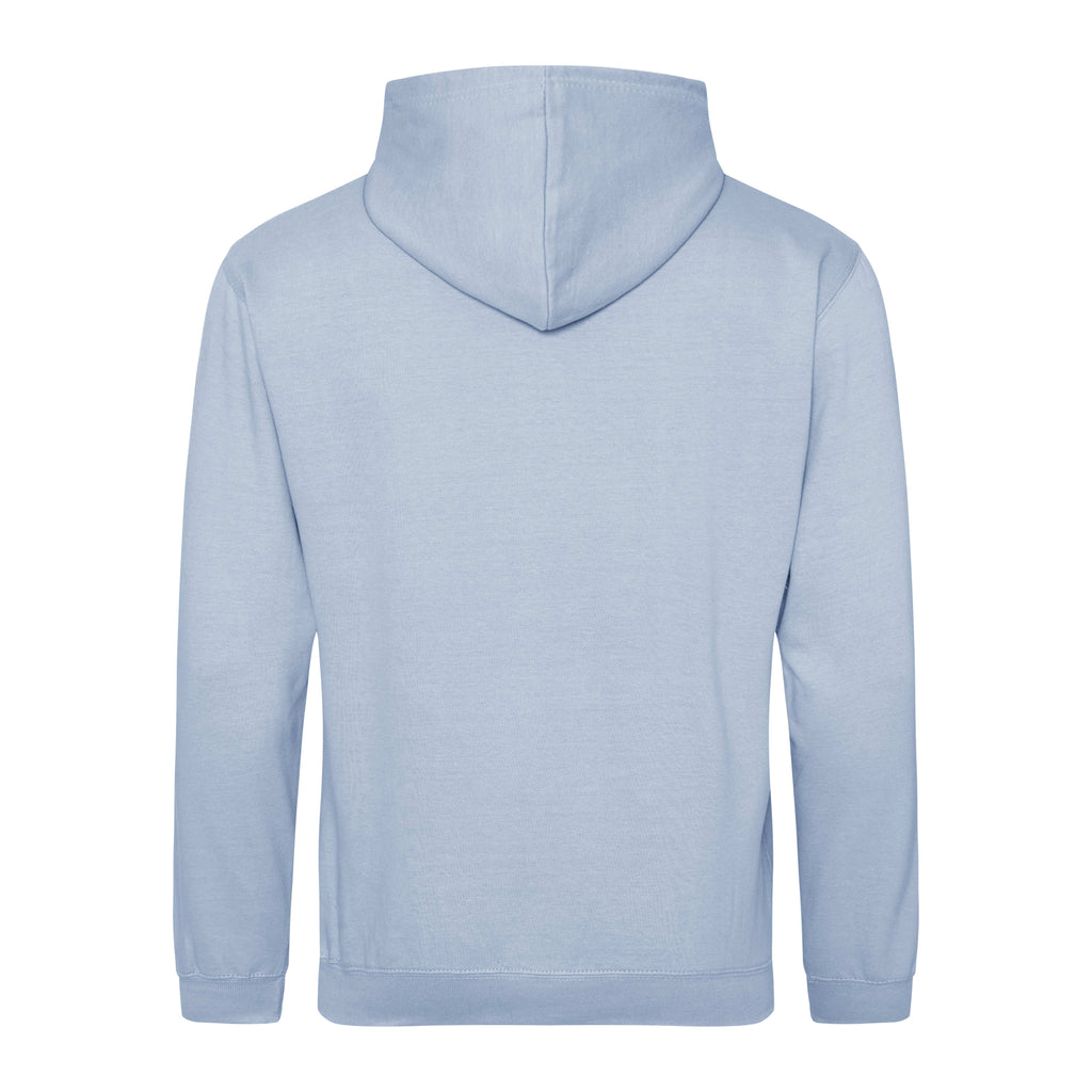 AWDis JH001 College Hoodie – hoodie with your logo – Sky Blue – tył