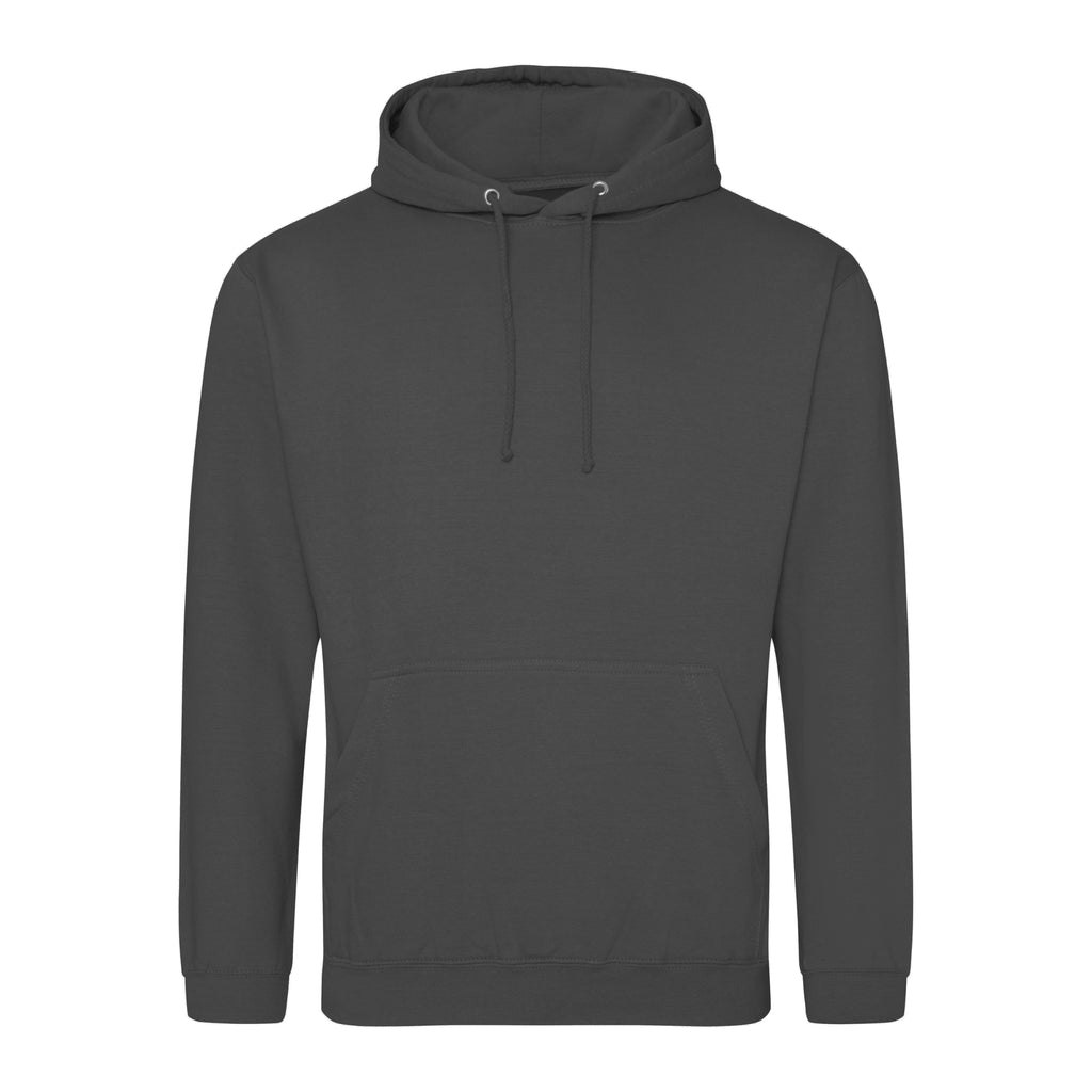 AWDis JH001 College Hoodie – hoodie with your logo – Steel Grey – przód