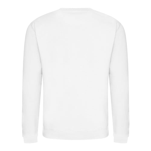AWDis JH030 – crewneck sweatshirt with your logo – Arctic White – tył
