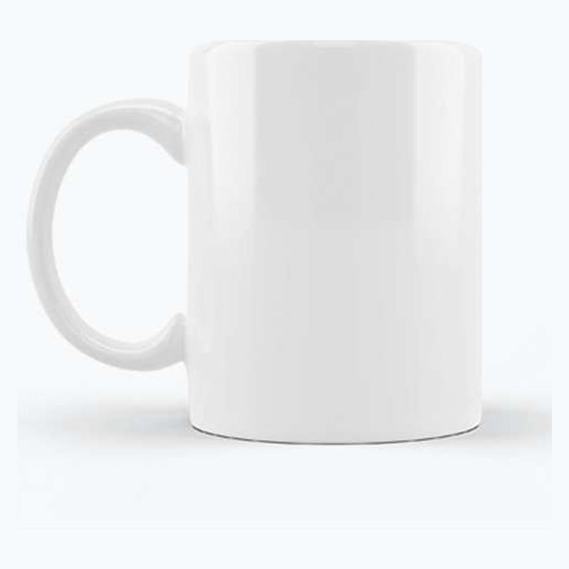 White ceramic mug 11 oz – with your logo