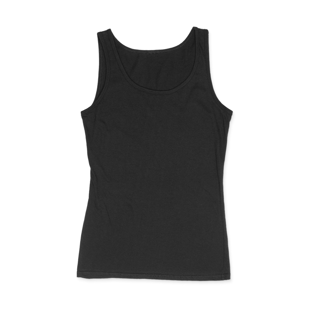 Gildan 64200L Women's Softstyle – T-shirt with your logo – Black – przód