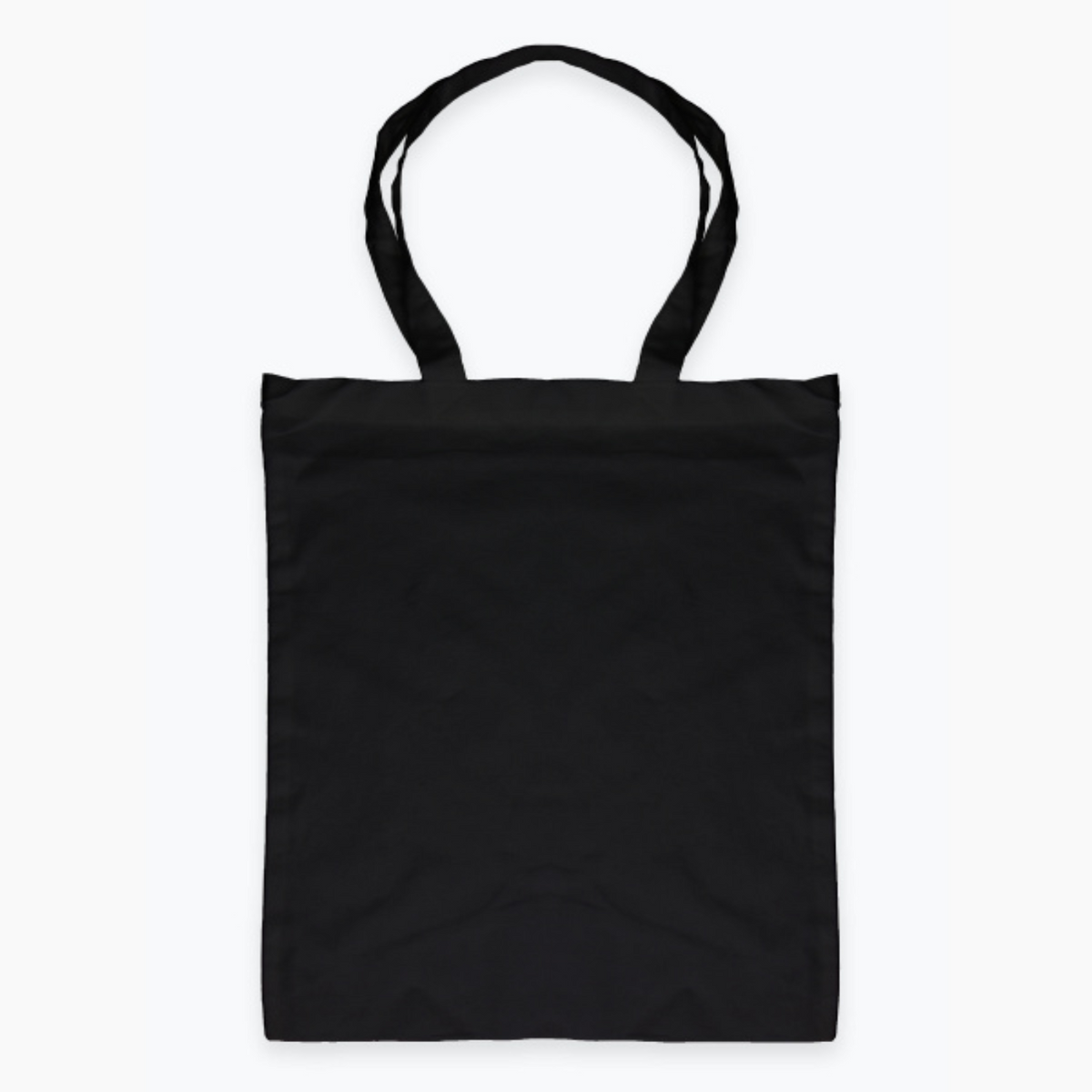 Westford Mill W101 cotton tote bag – with your logo – Black – przód