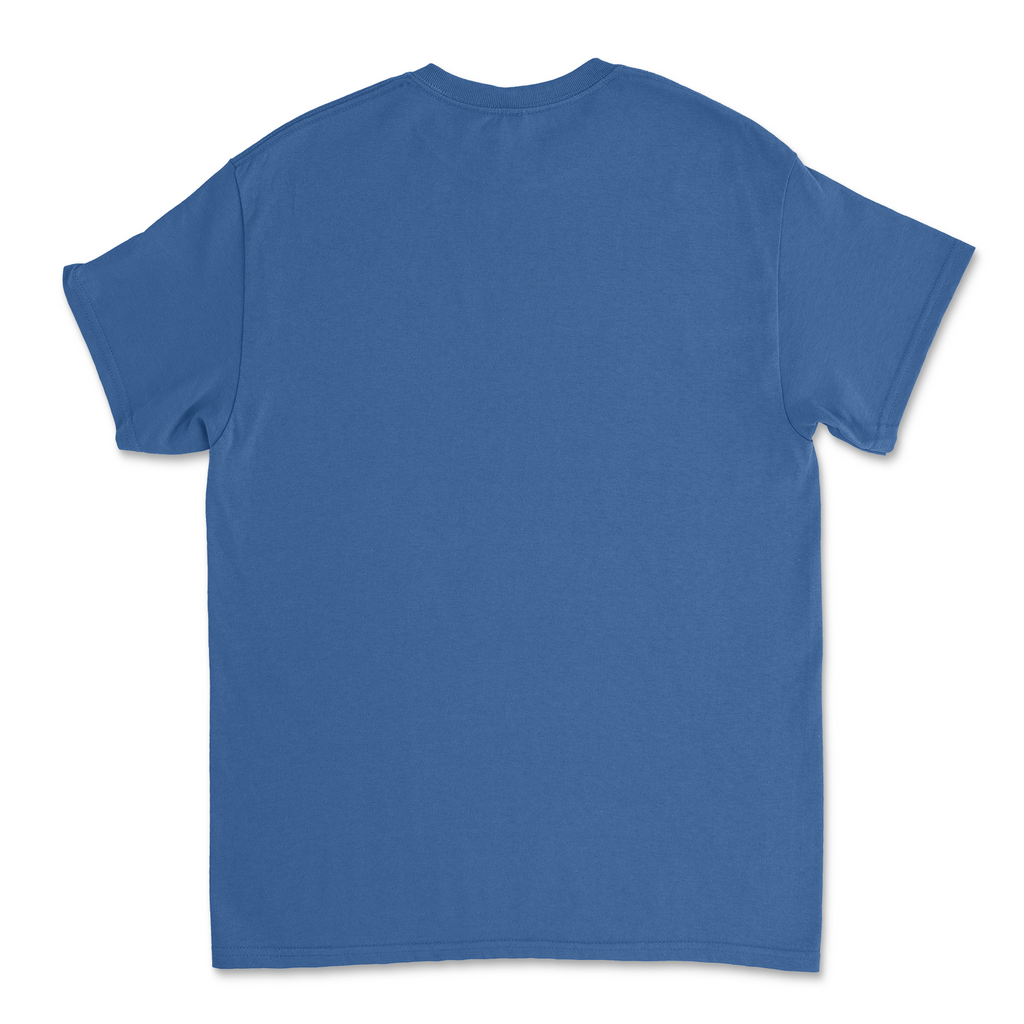 Gildan 5000 Heavy Cotton – T-shirt with your logo – Royal – tył