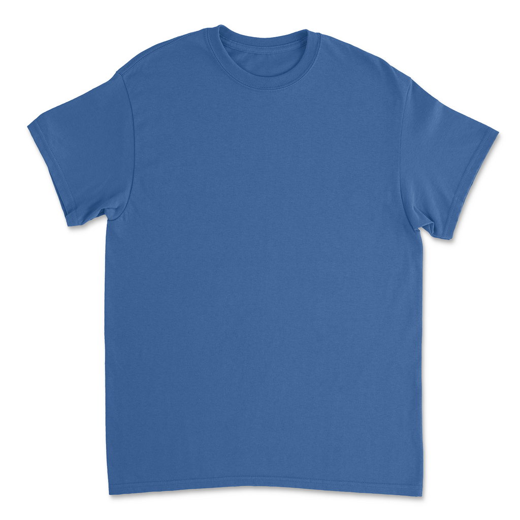Gildan 5000 Heavy Cotton – T-shirt with your logo – Royal – przód