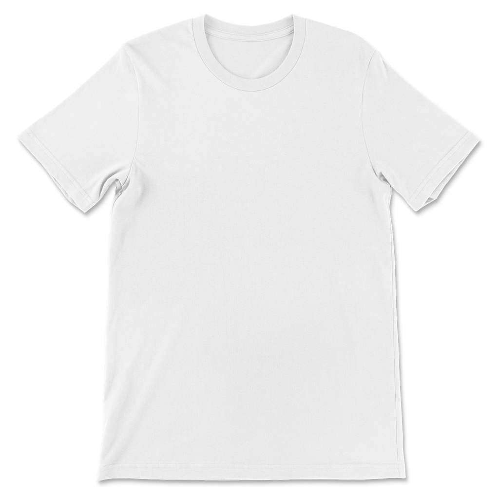 BELLA+CANVAS 3001 – T-shirt with your logo – White – przód
