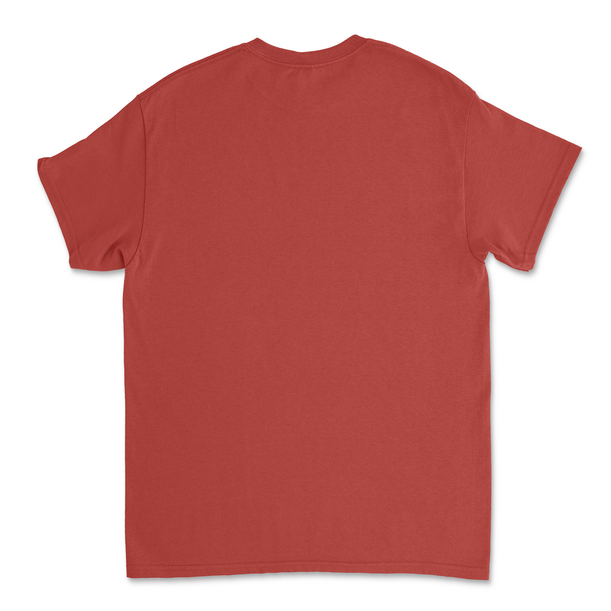 Gildan 5000 Heavy Cotton – T-shirt with your logo – Red – tył