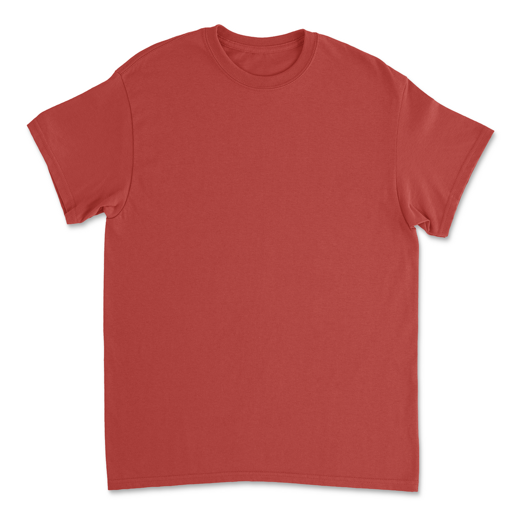 Gildan 5000 Heavy Cotton – T-shirt with your logo – Red – przód