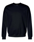 Gildan SF000 Softstyle Fleece – crewneck sweatshirt with your logo – Black – przód